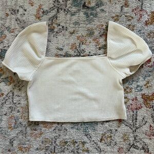 Women’s H&M Ribbed Crop Top size L